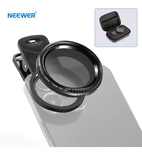 Neewer Nd 2-400 - Filtro De Lente Para Smartphone De 37 Mm