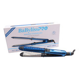 Plancha Babyliss Optima 3000 Azul Alisa Y Ondula Profesional