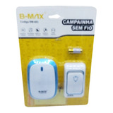 Campainha Sem Fio Wireless B-max 36 Toques Controle Volume