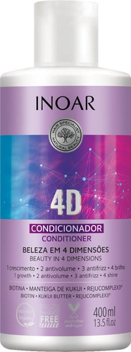 Condicionador 4d 400ml Inoar