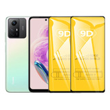 Mica De Cristal Templado Para Xiaomi Redmi Note 12s Kit 2pz