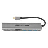 Adaptador Usb 9 En 1 Tipo C Vga Usb3.0, Estación De Acoplami