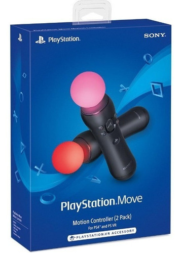 Playstation Move Motion Controllers - 2 Pack - Psvr