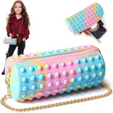 Bolso De Hombro Pop Monedero Pop It 2 En 1 Push Pop It Bags 