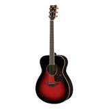 Guitarra Acústica Yamaha Fg/fgx Fs830 Para Diestros Dusk Sun Red Brillante