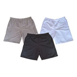 Kit 3 Shorts Academia Fitness Mauricinho Corrida Promoção