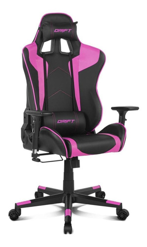 Silla Gamer Rosada Drift Dr-300 Premium Pack Edition