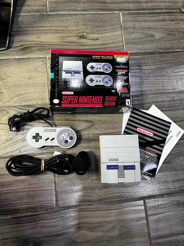 Súper Nintendo Retro Classic Edition Original 1 Control