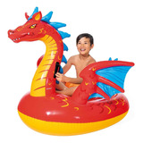 Flotador Inflable Dragon Montable Para Alberca Niños