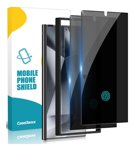 2 Mica Privacidad Vidrio Templado Para Samsung S24 Ultra