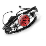 Pulsera Manilla Anime Naruto Sharingan Eye Para Hombre Mujer