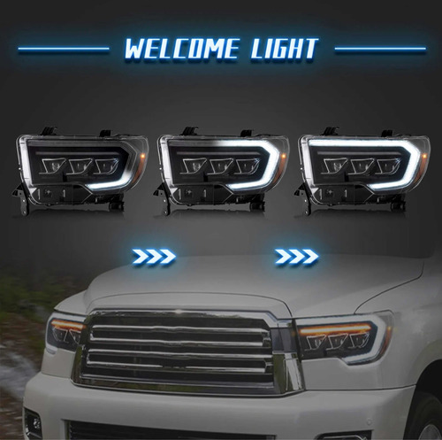 Faros Toyota Sequoia 2008/2018 / Tundra 2007/2013 Foto 7