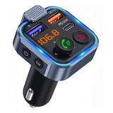 Transmisor Receptor De Audio Adaptador Bluetooth De Auto Fm