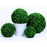 Esfera Decoracion Cesped Artificial 28cm Bola Bocha Topiaria