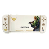 Carcaça Link The Legend Of Zelda Nintendo Switch Branco