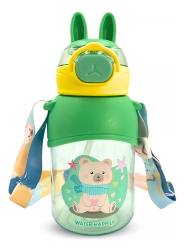 Botella De Agua Vaso Para Niños Antiderrame 680 Ml