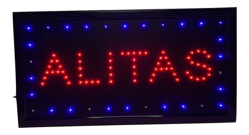 Letrero Led Alitas Display Anuncio Luminoso