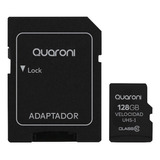 Tarjeta De Memoria Quaroni Microsd 128gb Clase10 C/adaptador