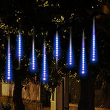 Luces Navidad Lluvia, Mijoye Led Impermeables Meteoros Con