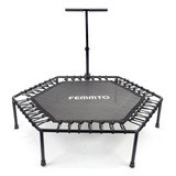 Mini Trampolin Gimnasia Fitness Jumping Minitramp Gym 1 M Color Negro