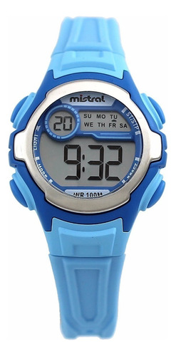 Reloj Mistral Mujer Ldx-ib-2b Malla Celeste