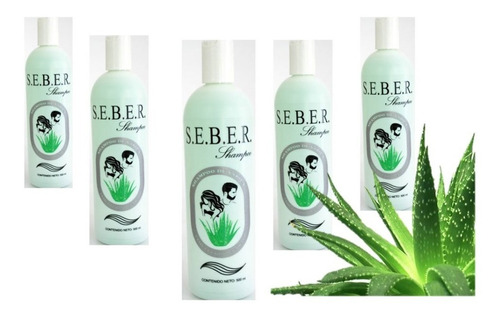  Seber Shampoo 500ml 5 Piezas