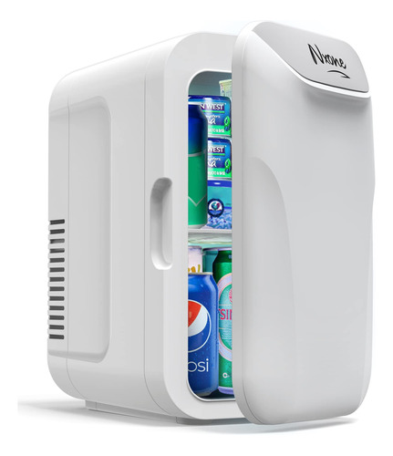 Nxone Mini Refrigerador Blanco, Refrigerador Pequeño De 8 .