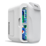 Nxone Mini Refrigerador Blanco, Refrigerador Pequeño De 8 .