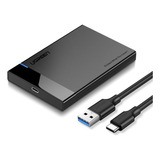 Case Externa Ugreen Us221 Usb Tipo C P Ssd E Hdd 2.5 Pol.