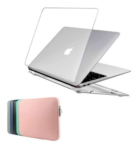 Kit Capa Case Slim + Bag Neoprene Macbook Pro 13 A2159 A2338