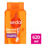 Shampoo Sedal Restauración Instantánea 620 Ml