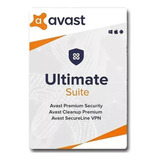 Avast Ultimate Premium Security 5 Dispositivos 1 Año