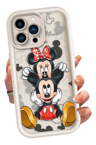 Capa De Telefone Engraçada De Mickey Minnie Para iPhone 15 1