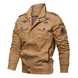 Chaqueta Militar Clásica Vintage De Algodón Para Hombre