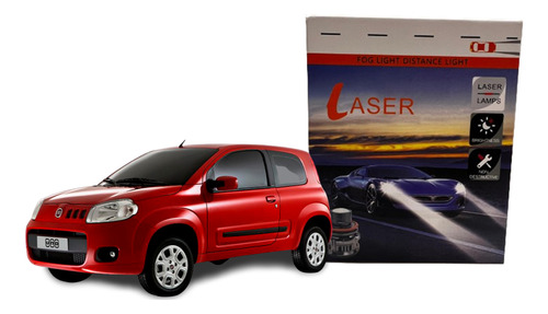 Luces Cree Led Laser  Fiat Uno (instalación) 