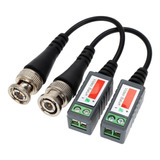 10 Par Video Balun Passivo Cftv Conversor Utp Hd Ahd/tvi/cvi