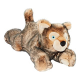 Peluche Fluff & Tuff Lobo Wolf Pup Para Perro De Peluche, De