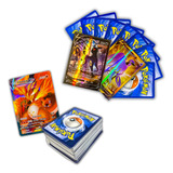 Kit 20 Cartas Pokémon V + Charizard Vmax 500 Hp