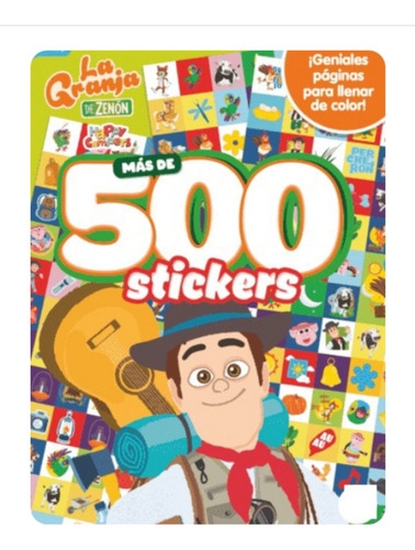 Revista Granja Zenón 500 Stickers La Nación 