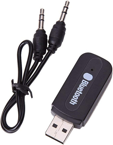 Receptor Bluetooth Auxiliar Usb Auto Coche Toma 3.5mm Aux