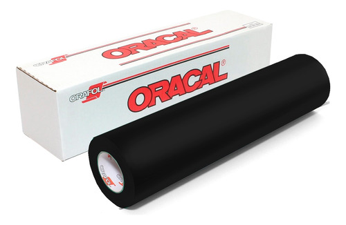 Vinil Corte Oracal 651 60cm, Negro Brillante/matte, Pack 3m