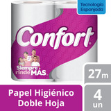 Papel Higiénico Confort 4 Un 27 Mt