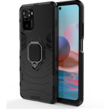 Funda Ring Armor Policarbo Tpu Para Xiaomi Redmi Note 10 4g