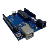 Placa Microcontroladora Arduino Uno R3 Sem Cabo