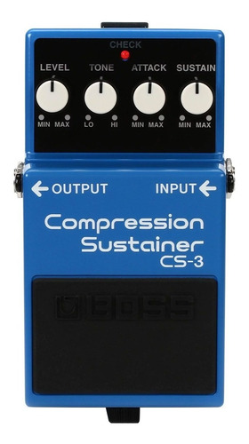 Pedal Boss Cs3 Compressor Guitarra Compression Sustainer