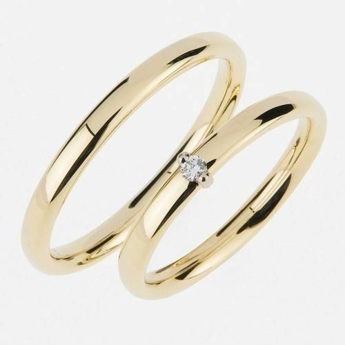 Argollas De Matrimonio Plata Baño Oro Boda Pareja Anillos B5