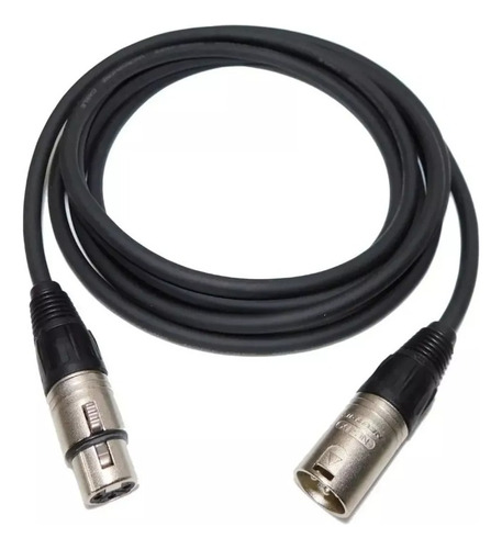 Cable Xlr Macho Xlr Hembra Lane 5mt Canon Micrófono