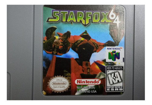 Star Fox Nintendo 64 Juego Repro Ntsc N64. Envio Gratis 