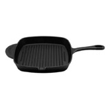 Sarten Grill Pan Hierro Fundido 24cm Black Bull