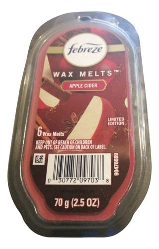 Febreze Wax Melts, Cubos Calentadores Cera Apple Cider